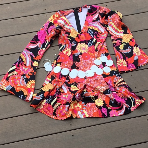 Bohemian Go-Go costume, size Small. Worn once. Includes belt only. - Picture 2 of 8